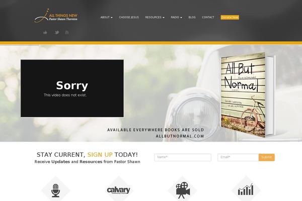 Site using Twiget Twitter Widget plugin
