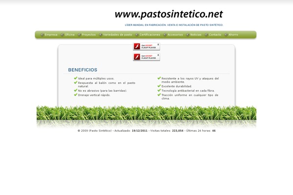 pastosintetico.net site used Sintetico