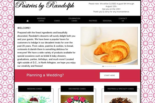 Legacy theme site design template sample