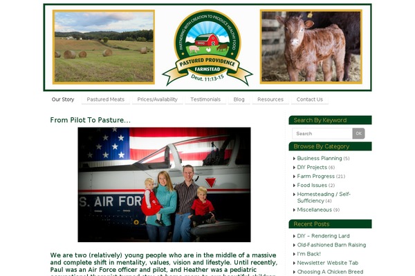 Site using Digg Digg plugin