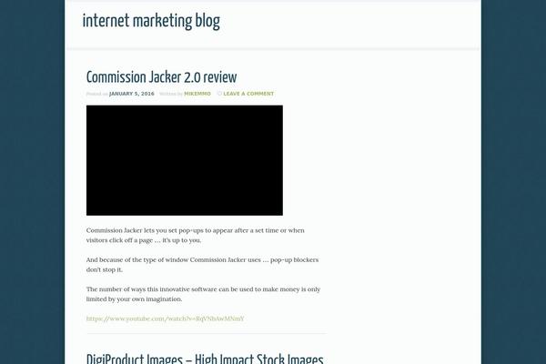 Focus theme site design template sample