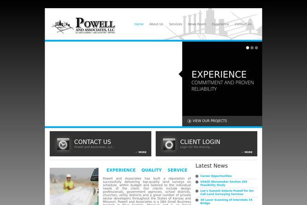 pasurveying.com site used Theme1372