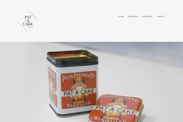 Creek theme site design template sample