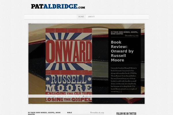 Editorial theme site design template sample