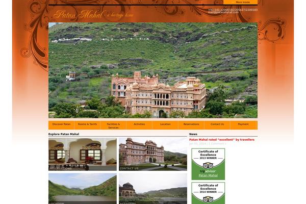 patanmahal.com site used F8