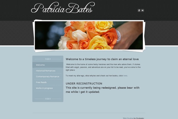 Forever theme site design template sample