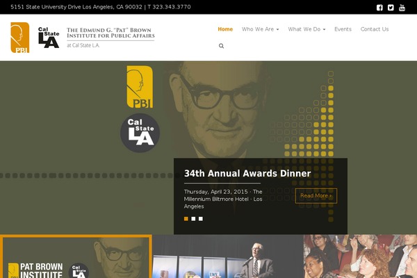 patbrowninstitute.org site used Pbi