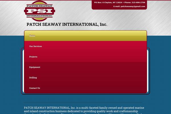 Impreza theme site design template sample
