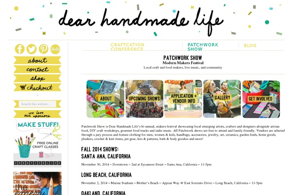 patchworkshow.com site used Dhl2014