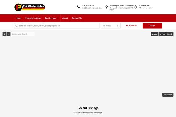 Houzez theme site design template sample