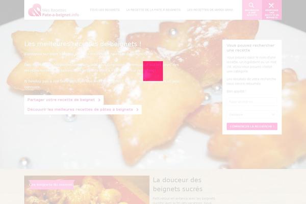 SocialChef theme site design template sample