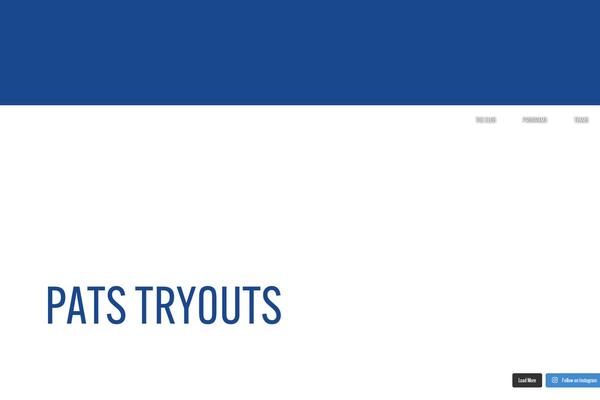 Site using TablePress plugin