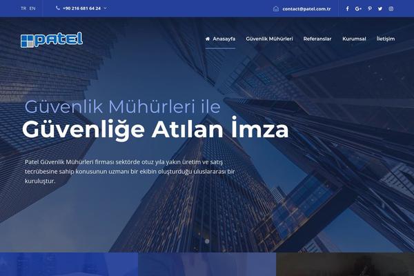 Financity theme site design template sample