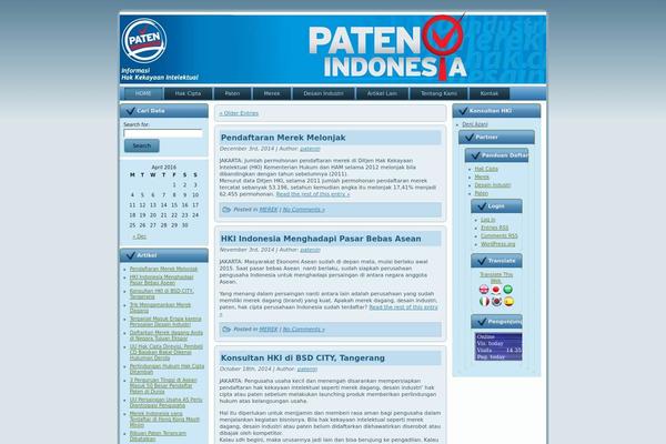 patenindonesia.com site used Mystic_blue_bue006