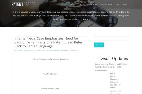 Site using WP Post Navigation plugin