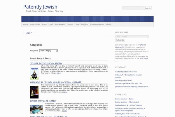 picochic theme site design template sample