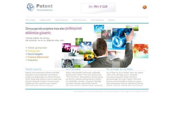 Site using WordPress Content Slide plugin