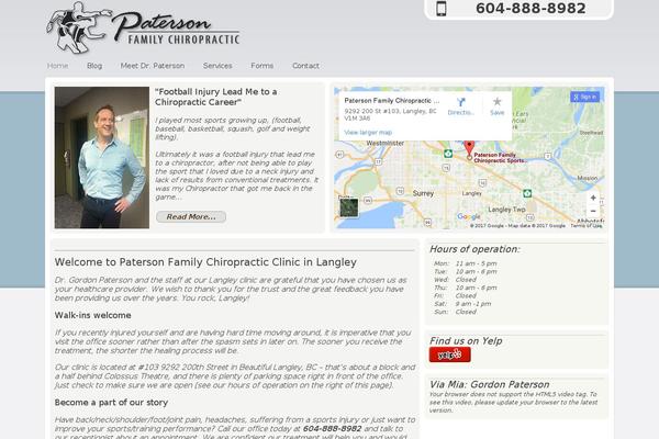 Montezuma theme site design template sample