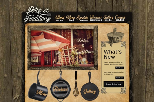 Site using Foodpress plugin