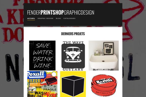 Boxter theme site design template sample