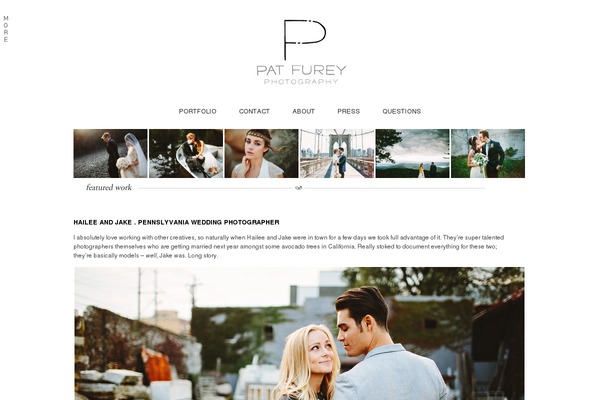 ProPhoto 7 theme site design template sample