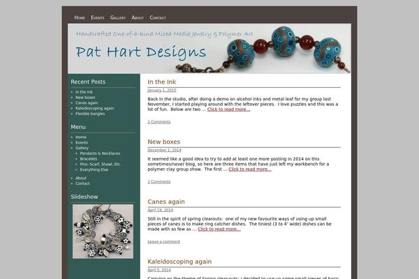 Weaver theme site design template sample