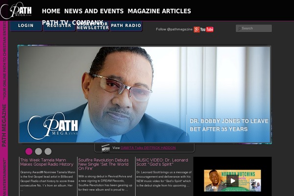 pathmagazine.com site used Pathmegazine