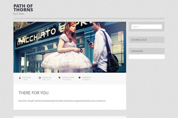 Zoren theme site design template sample