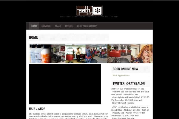 Diner theme site design template sample