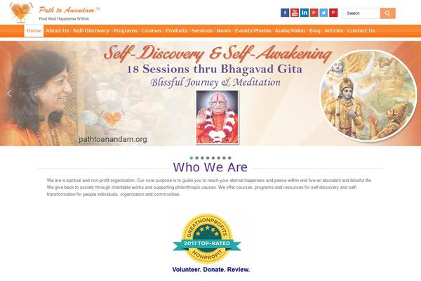 Site using Widgetize Pages Light plugin
