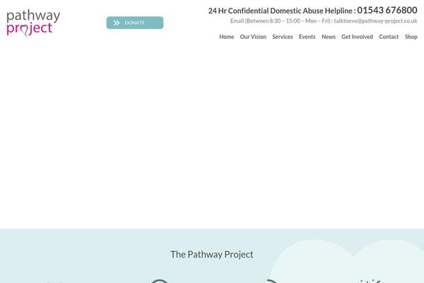 Pathway theme site design template sample