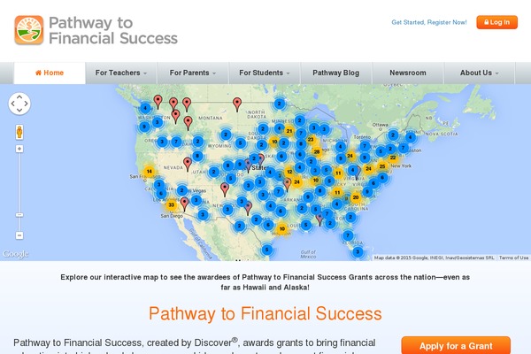 Pathway theme site design template sample