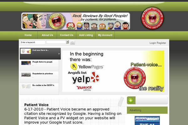 Directorypress theme site design template sample
