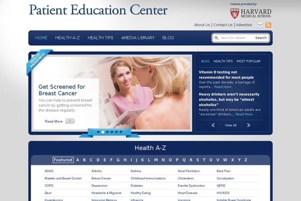 Default theme site design template sample