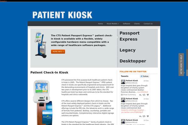 The Station theme site design template sample
