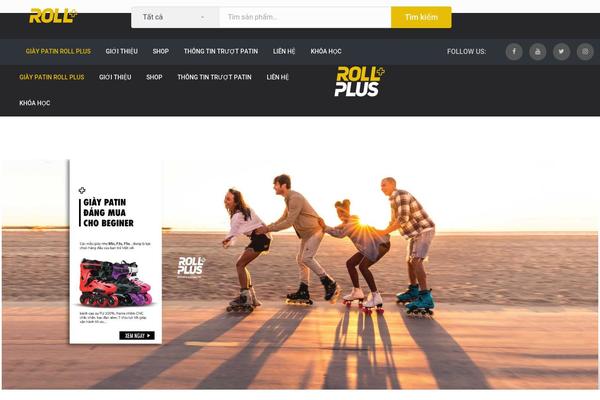 Sneaker theme site design template sample