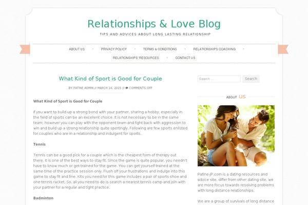 Sugar and Spice theme site design template sample