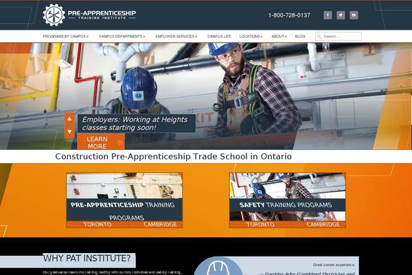 patinstitute.ca site used Herzing