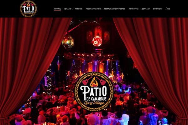 Jupiter theme site design template sample