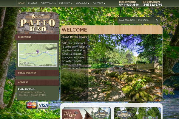 Site using Beautiful Yahoo Weather plugin