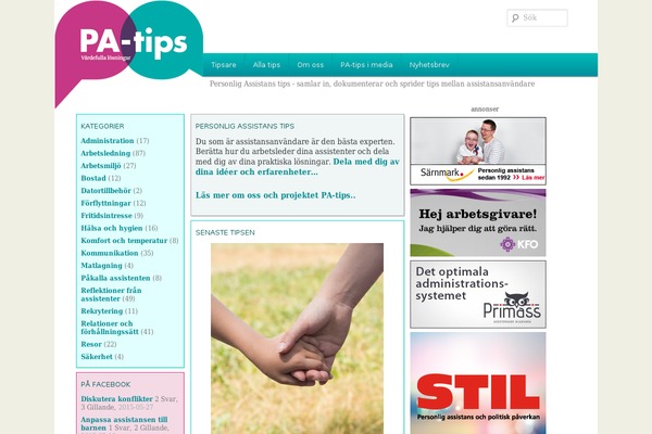 Site using Sign Me Up plugin