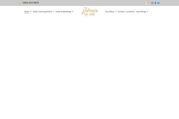Baker-child theme site design template sample