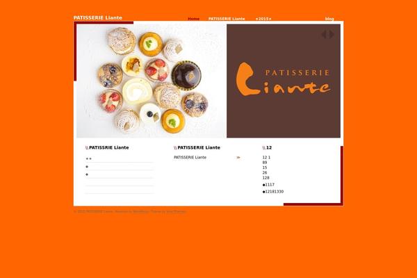 Spacecolor theme site design template sample