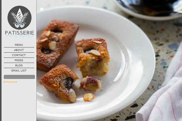 patisserieverobeach.com site used Pluto