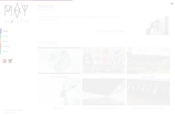 Samba theme site design template sample