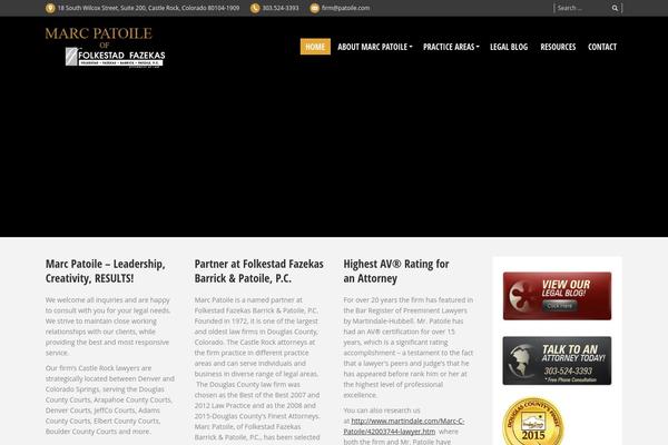 PressCore theme site design template sample