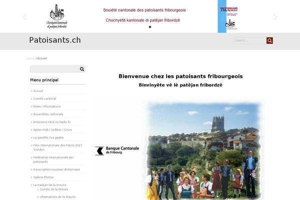 Magee theme site design template sample