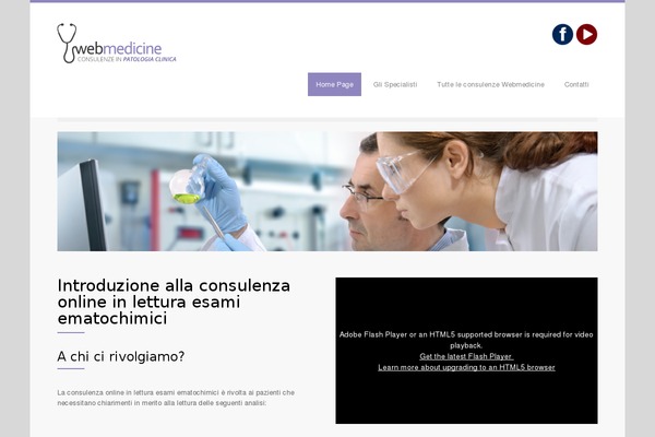 MediCenter theme site design template sample
