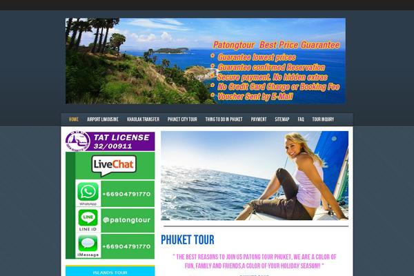 Site using Widgets on Pages plugin