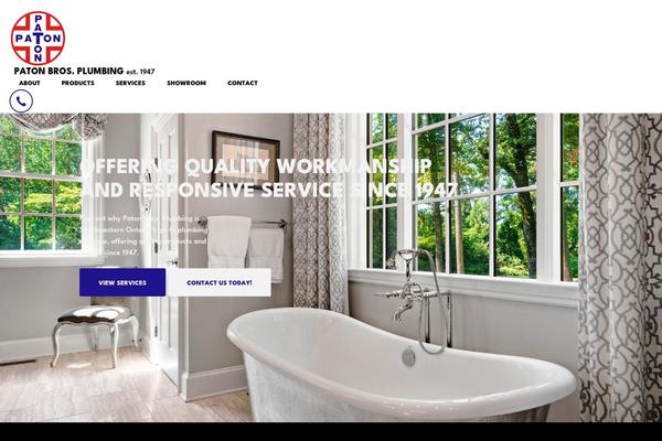 patontheplumber.ca site used Paton-bros